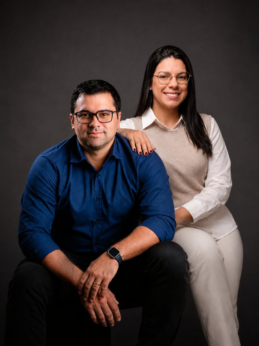Lucas Lourenço e Taynara de Carvalho, liderança da Lourenço
